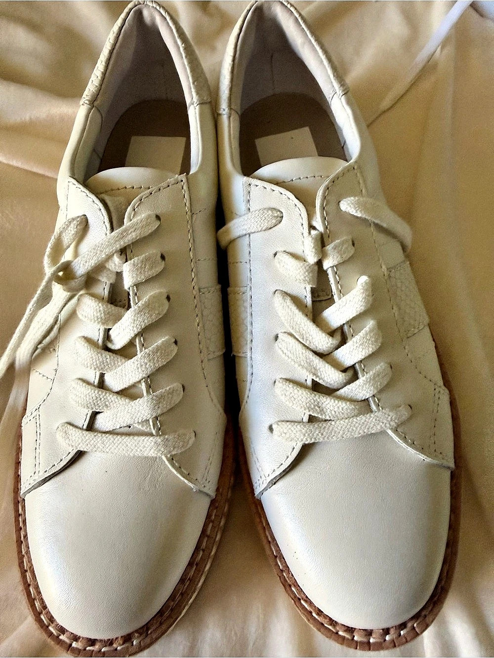 dolce vita Zina Platform Sneaker Sneakers White & Brown